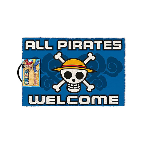 Pyramid International One Piece - Paillasson All Pirates Welcome 60 x 40 cm