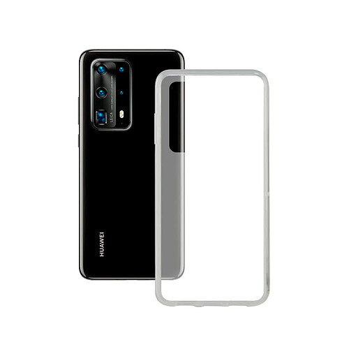 Uknow Housse pour Mobile avec Bord en TPU Huawei P40 Contact Flex Transparent