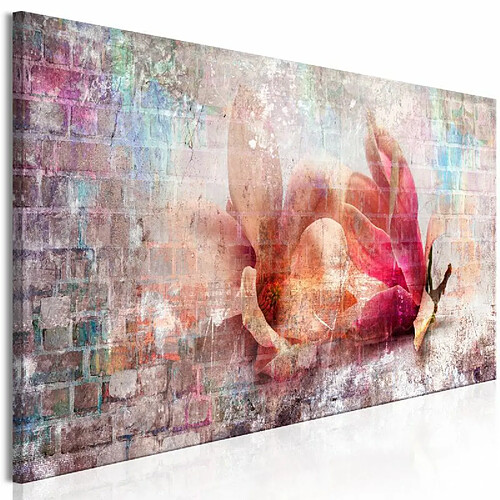 Paris Prix Tableau Imprimé Colourful Magnolias Narrow 40 x 120 cm