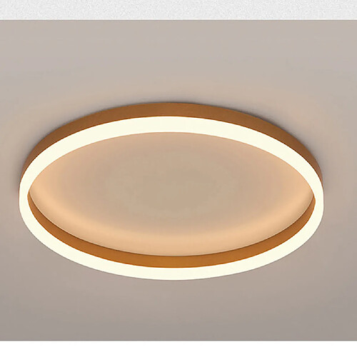 Stoex Plafonnier Led Or Lampe de Plafond Rond F30CM Luminaire Plafonnier Minimaliste Moderne Pour Cuisine, Couloir, Bureau, Porche Blanc Chaud