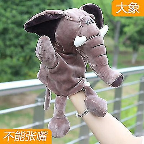 Universal Migne Animal Hand Puppet Enfants Gants de jouets éducatifs interactifs 30 cm