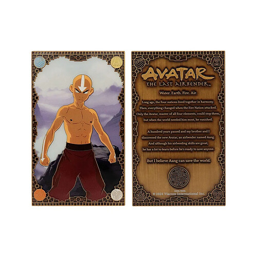 Fanattik Avatar, le dernier maître de l'air - Lingot Aang Limited Edition