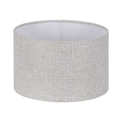 BigBuy Home Écran de lampe Gris Polyester 35 x 35 x 22 cm