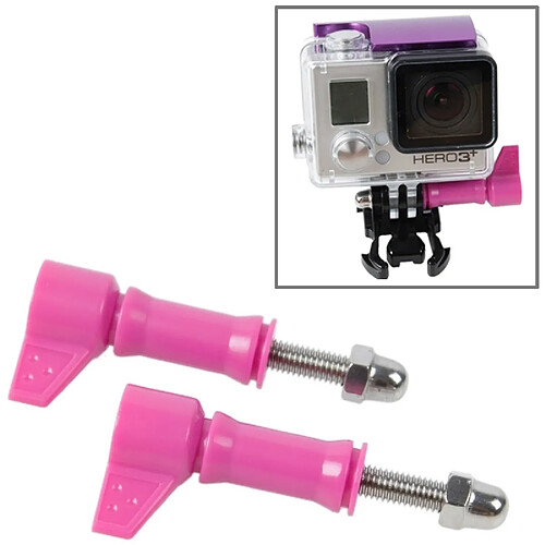 Wewoo Pour GoPro HERO4 / 3 Violet + / 43134 Vis de couple plus serrée en forme de L de 2 PCS HR213