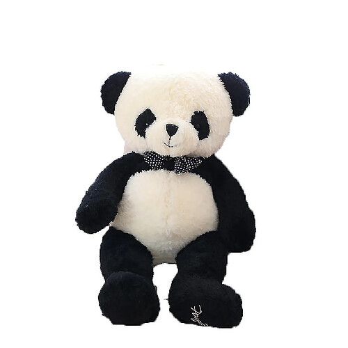 Universal Panda poupée en peluche jouet nœud papillon panda cadeau