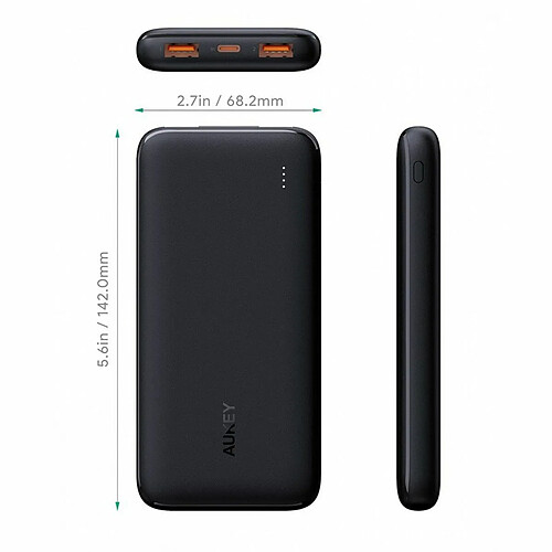 Powerbank Aukey PB-N73S Noir 10000 mAh