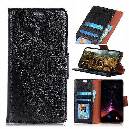 Etui en PU se scinder noir pour votre Samsung Galaxy S10