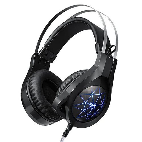 Universal Écouteurs de jeux stéréo pour ordinateur noir Meilleure casque Basses profondes Écouteurs de jeux avec microphone Lumière LED pour PC Gamers | Écouteurs de jeux | Écouteurs de jeux Écouteurs Deep Bass