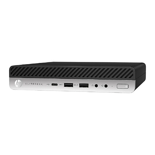 HP EliteDesk 800 G3 DM i5-6500T 8Go 256Go SSD Win 10 Pro · Reconditionné