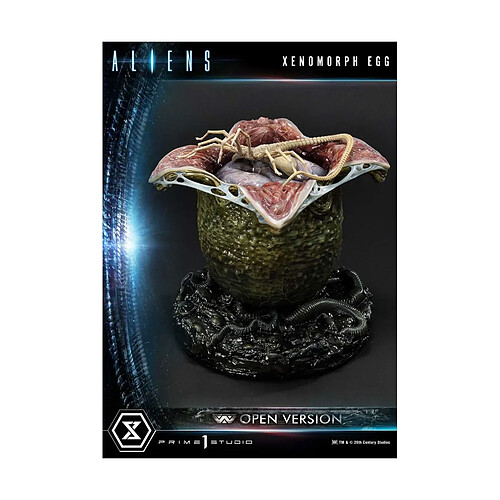 Prime 1 Studio Aliens Premium Masterline Series - Statuette Xenomorph Egg Open Version ( Comics) 28 cm