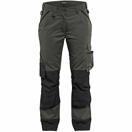 Blakläder 715418354699C36 Garten Femme Pantalon Taille C36 Militaire Vert/Noir