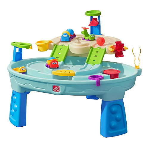 Step2 Ball Buddies Table d'eau avec balles | Table de Jeu Enfant a Eau avec 23 Accessoires | Table d'activité / Jouet pour Le Jardin