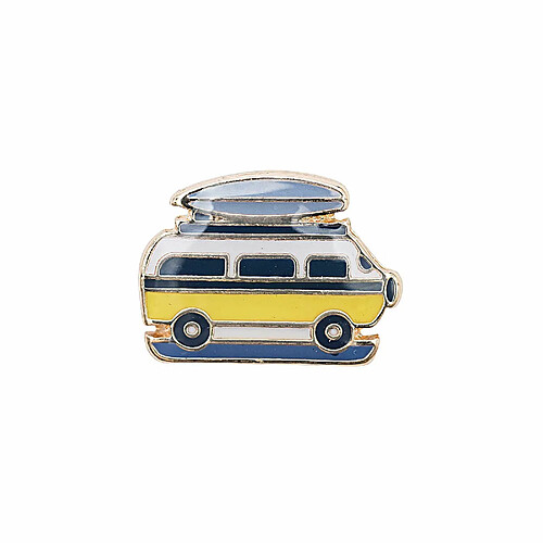 Rico Pin's - Bus - Bon voyage - 28 x 27 mm