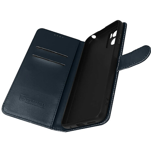 Étui pour Motorola Moto E22 et E22i Portefeuille Tactical Field Notes bleu