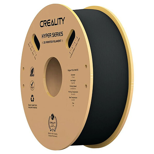 Filament PLA Creality Hyper Series - Noir