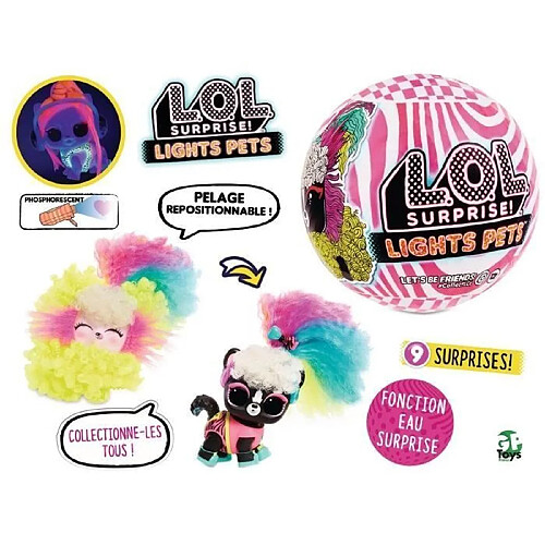 Lol Surprise L.O.L. Surprise - Lights Pets - Modeles aleatoires