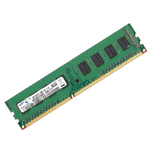 2Go RAM PC Bureau SAMSUNG M378B5773DH0-CH9 DDR3-1333Mhz PC3-10600U CL9 1Rx8 · Occasion