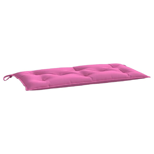 Maison Chic Coussin Confort | pouf | Coussin de banc de jardin rose 100x50x7 cm tissu oxford -GKD21604