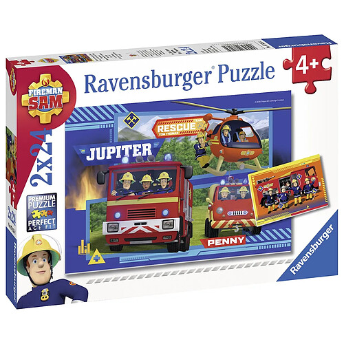 Ravensburger Puzzle Enfant 07826 Eau Marche avec Sam