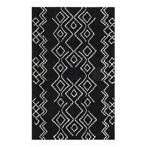 Hadorn Tapis shaggy 305x240 noir Frauenfeld Classic