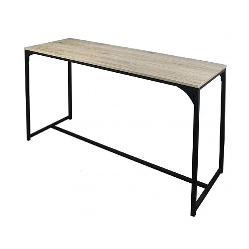 LOFT CONSOLE AVEC STRUCTURE EN METAL NOIR 120X39XH79CM+Urban Living