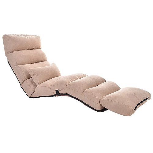 Wewoo Fauteuil de loisir créatif C1 Lazy Couch Tatamiunique en son genreinclinablebaie vitréetaille 205x56x20cm kaki