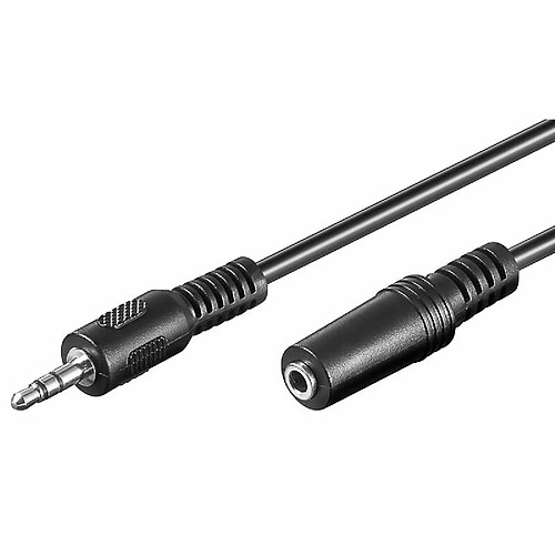 VALUELINE Cordon audio Jack stéreo 3.5mm M/F 5m