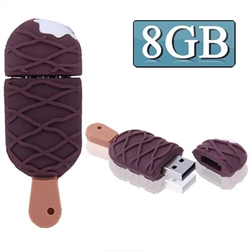 Wewoo Clé USB Disque flash USB de style glace de 8 Go