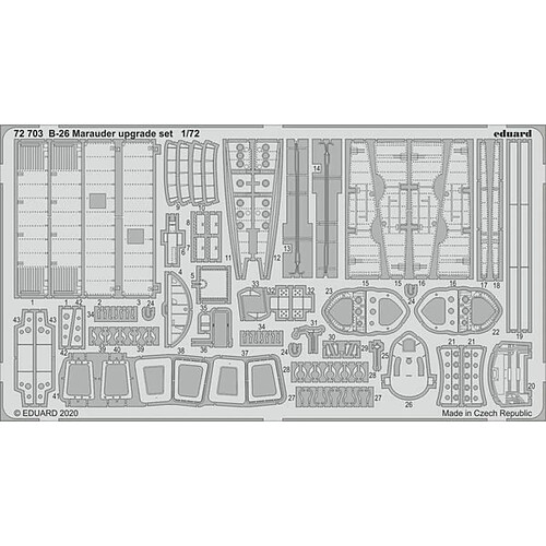 B-26 Marauder upgrade set for Eduard - 1:72e - Eduard Accessories