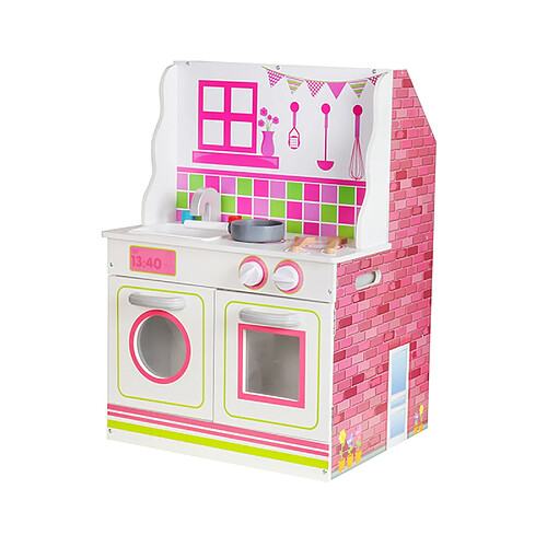 Maison de Poupées Cuisine 2 en 1 Estela Outdoor Toys MDF 47,5x40x67,5 cm