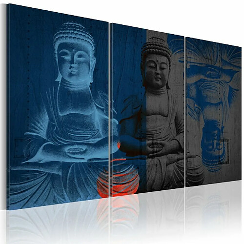 Paris Prix Tableau Imprimé Bouddha Sculpture 60 x 90 cm