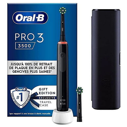 Oral-b brosse à dents électrique - PRO3500 - BRAUN