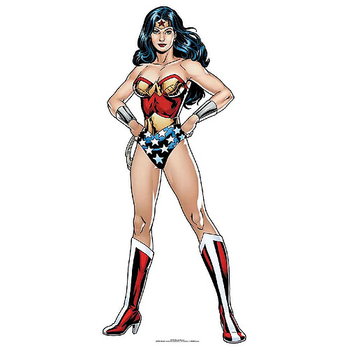 Star Cutouts Figurine en carton Wonder Woman (Mini Format) - Haut 92 cm