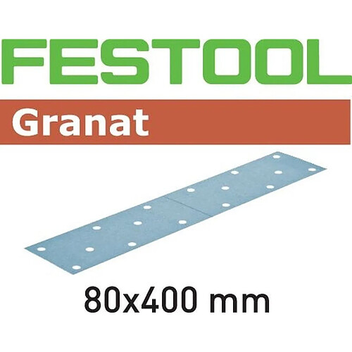 Abrasifs FESTOOL STF 80X400 P100 GR - Boite de 50 - 499631