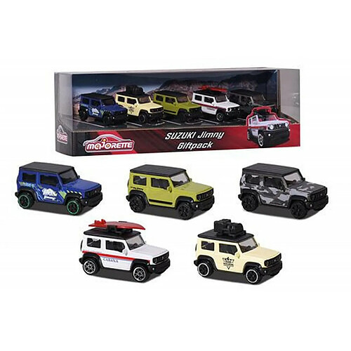 Voitures Majorette Jimny Giftpack 5 pièces