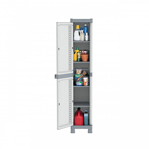 Webmarketpoint Armoire Résine 1 Porte Cm. 35 x 44 x 181