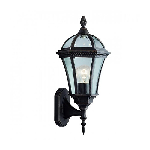 Searchlight Lanterne de jardin Capri Aluminium Brun Rouille 1 ampoule 40,5cm