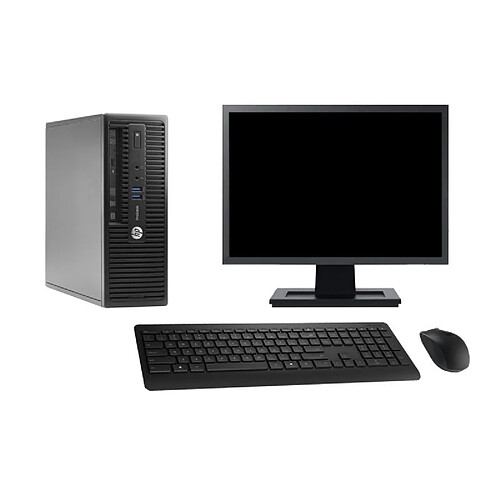 PC HP ProDesk 400 G3 SFF Ecran 22" i5-6500 RAM 8Go Disque 1To Windows 10 Wifi · Occasion