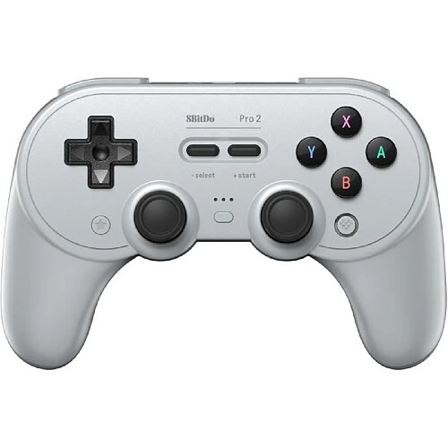 Cstore Manette Sans Fil Bluetooth - 8bitDo Pro2 Gray Edition - Switch, PC, Android, Raspberry Pi