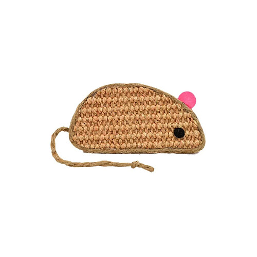 Jouet pour chat - NAYECO Raton - 11,5cm - Brun