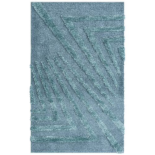 Hadorn Tapis shaggy 245x160 Bleu Thun Avis