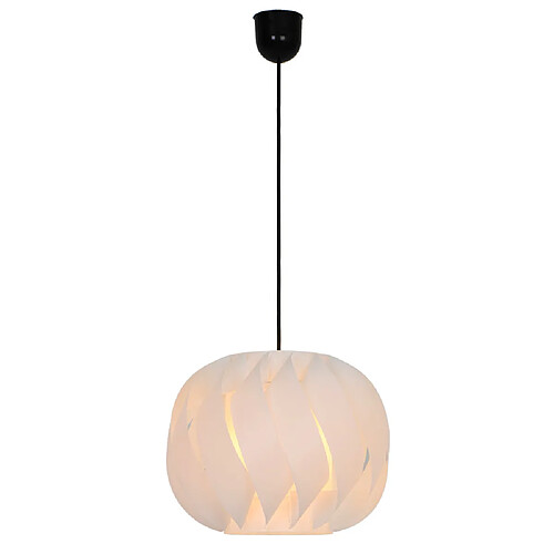 Sampa Suspension design Pearl 120cm PVC blanc réglable compatible LED