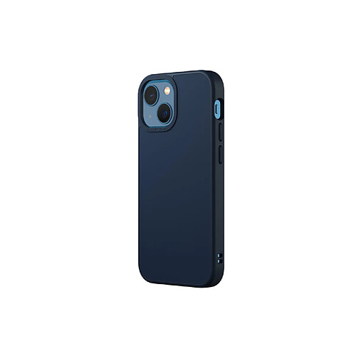 RHINOSHIELD Coque Compatible avec [iPhone 14 Pro] SolidSuit - Coque Fine avec Technologie d'absorption des Chocs et Finition Premium Matte - Bleu Marine