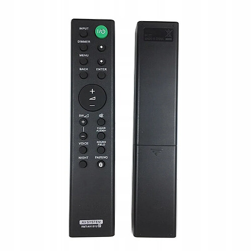 GUPBOO Télécommande Universelle de Rechange Pour sony HT-CT380 HT-CT780 SA-CT380 SA-WCT780 système