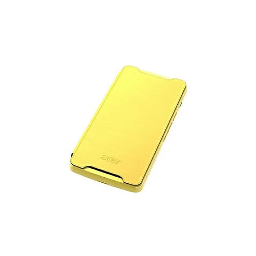 Étui ''Flip Cover'' pour Acer Z200 - Jaune