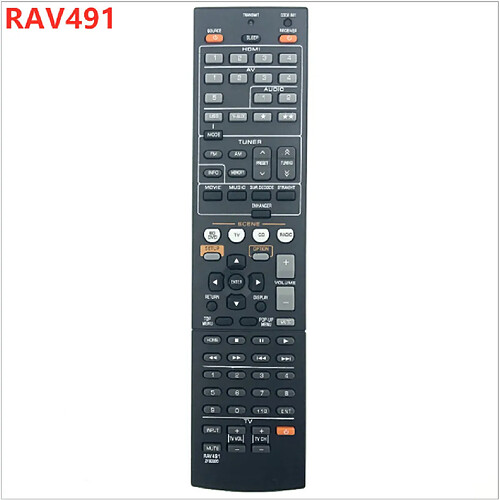 Universal Télécommande de l'amplificateur de puissance Yamaha RAV491 ZF30320 par RAV332 RAV329 RX-V377