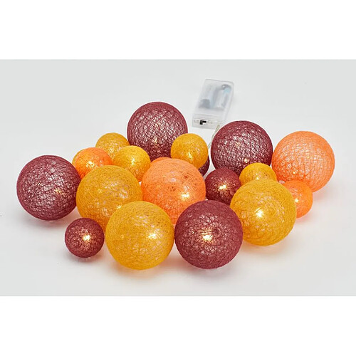 But Guirlande 20 boules Led OCRE Multicolor