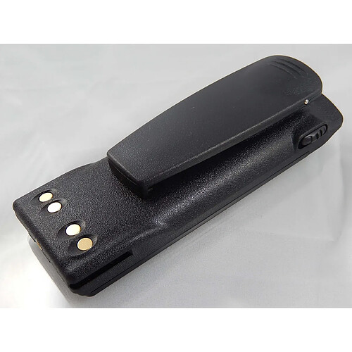 vhbw Batterie Li-Ion 1800mAh (7.5V) avec clip ceinture pour radio, talkie-walkie Motorola MTP700, MTP750 comme FTN6573, FTN6574, PMNN4047.