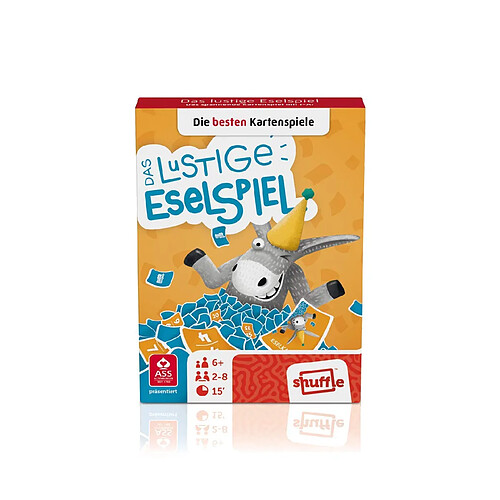 Mercury SA Ass Altenburger 22509586 Jeu Drôle d'âne (Das lustige Eselspiel) Bleu