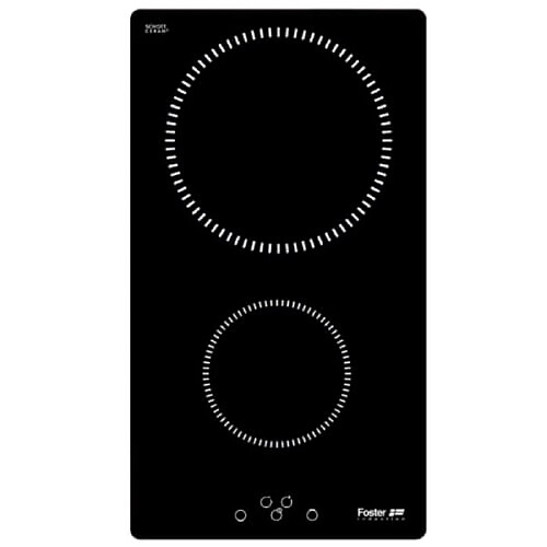 Foster S1000 Plaque Induction 1200W 230V Verre et Céramique Toucher Noir